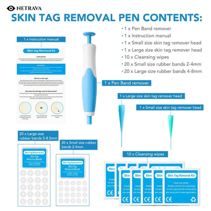 2-in-1 At-Home Skin Tag Remover Kit
