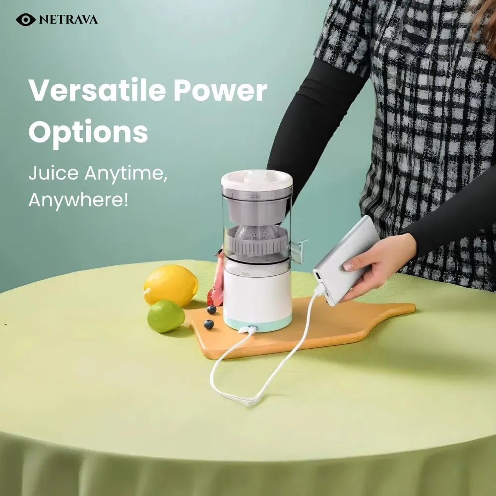 NV Portable Electric Citrus Juicer - NETRAVA