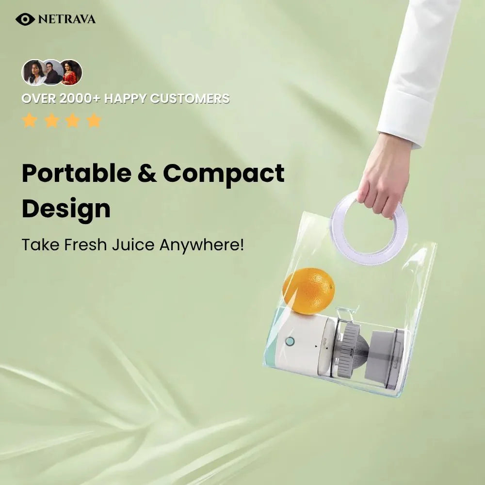 NV Portable Electric Citrus Juicer - NETRAVA