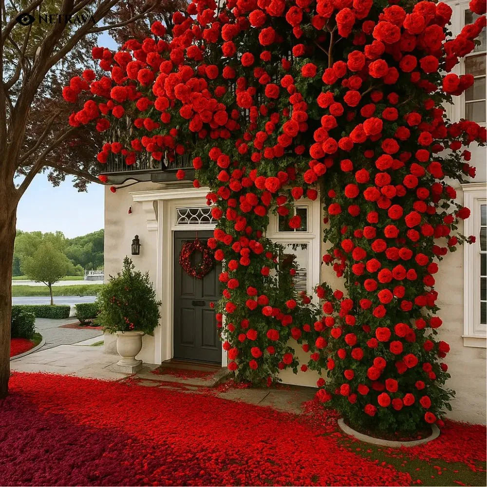 RoyalBloom Climbing Rose Flower Seeds (9 Rare Colors) - NETRAVA