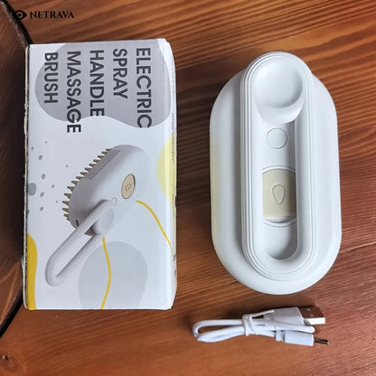 SteamMate™ 3 - in - 1 Pet Grooming Brush - NETRAVA