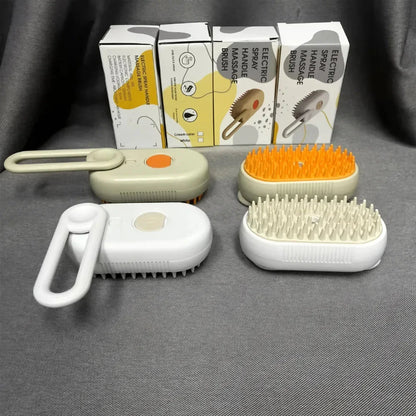 SteamMate™ 3 - in - 1 Pet Grooming Brush - NETRAVA
